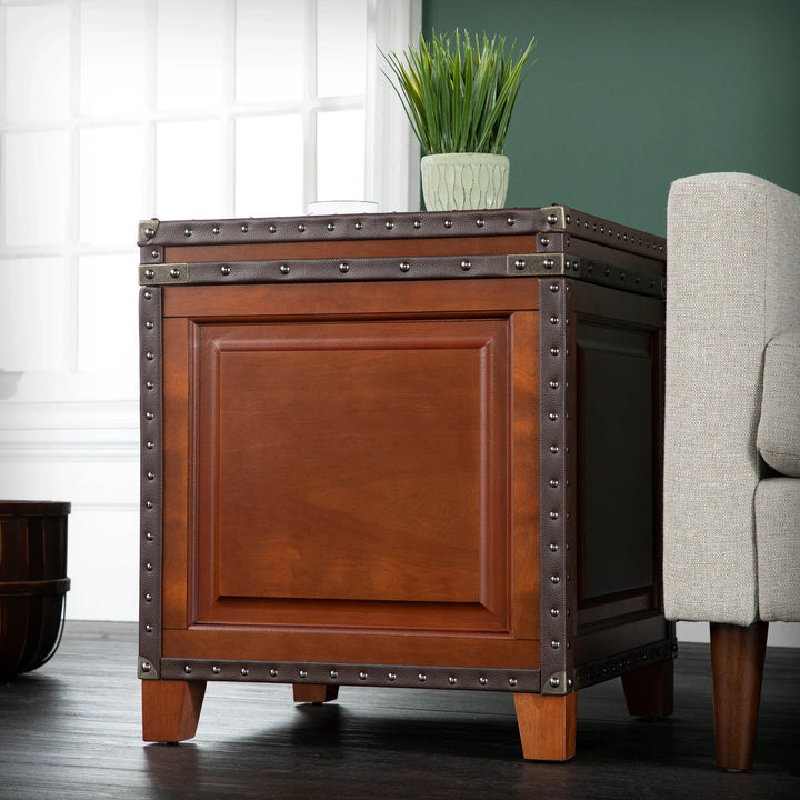 SwayLiving Amherst Trunk End Table w/ Storage ACCENT TABLES