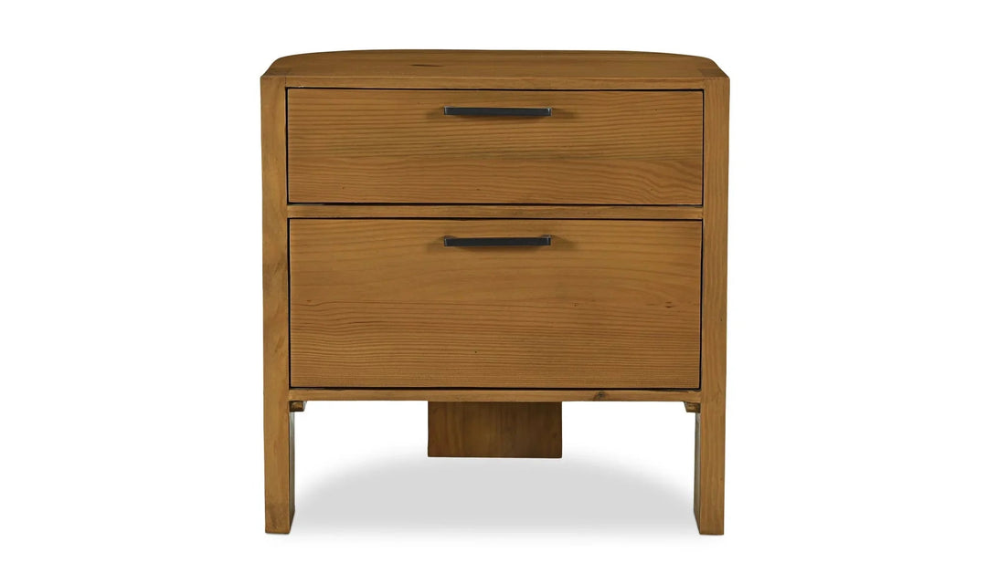 Lachlan Nightstand Brown - SwayLiving