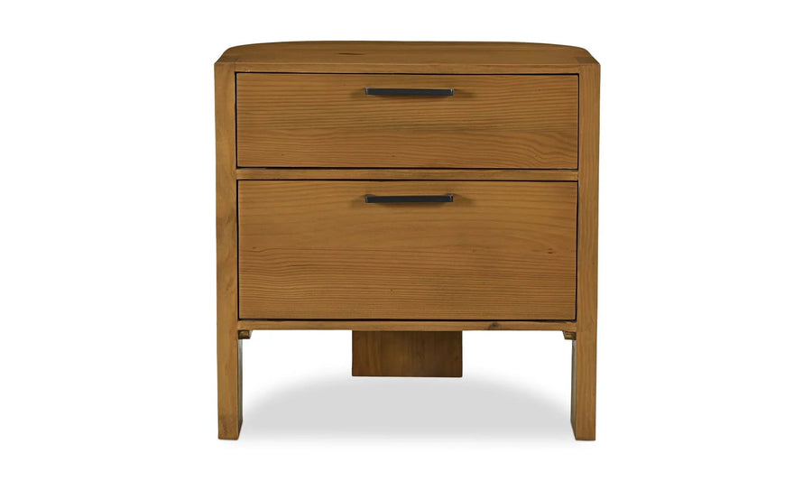 Lachlan Nightstand Brown - SwayLiving