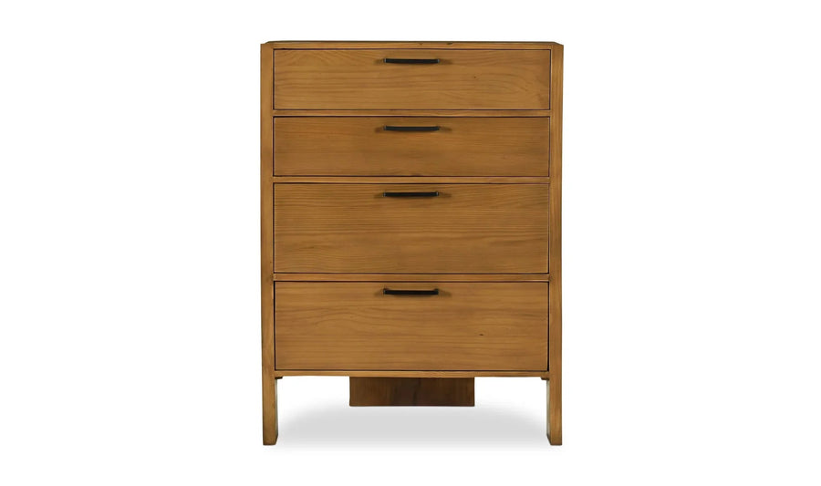 Lachlan 4 Drawer Chest Brown - SwayLiving