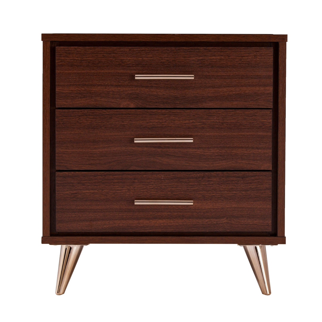 SwayLiving Oren Modern Bedside Table w/ Drawers NIGHTSTANDS