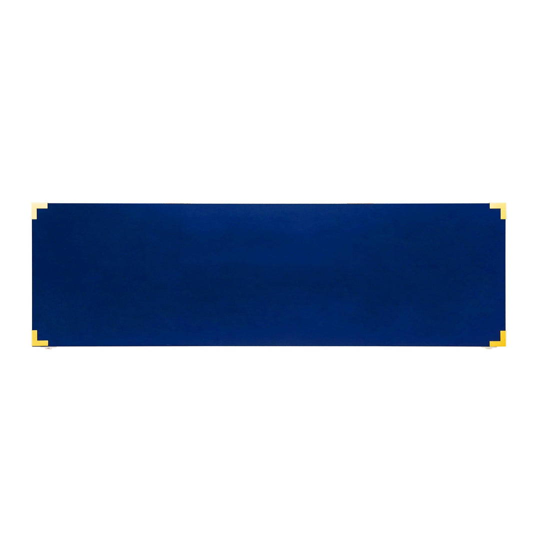 SwayLiving Campaign Entertainment Center Console - Navy CONSOLE TABLES