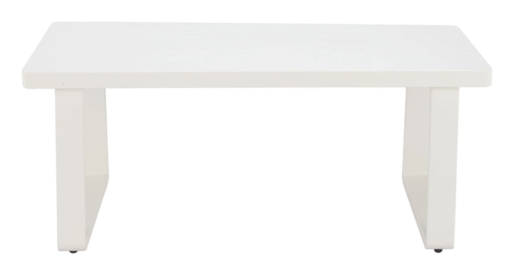 SwayLiving Welt Coffee Table White COFFEE TABLES