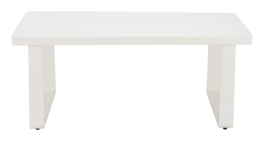 SwayLiving Welt Coffee Table White COFFEE TABLES