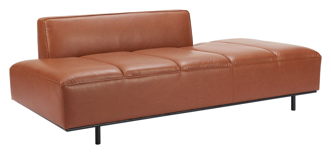 SwayLiving Confection Sofa Brown SOFAS + SECTIONALS