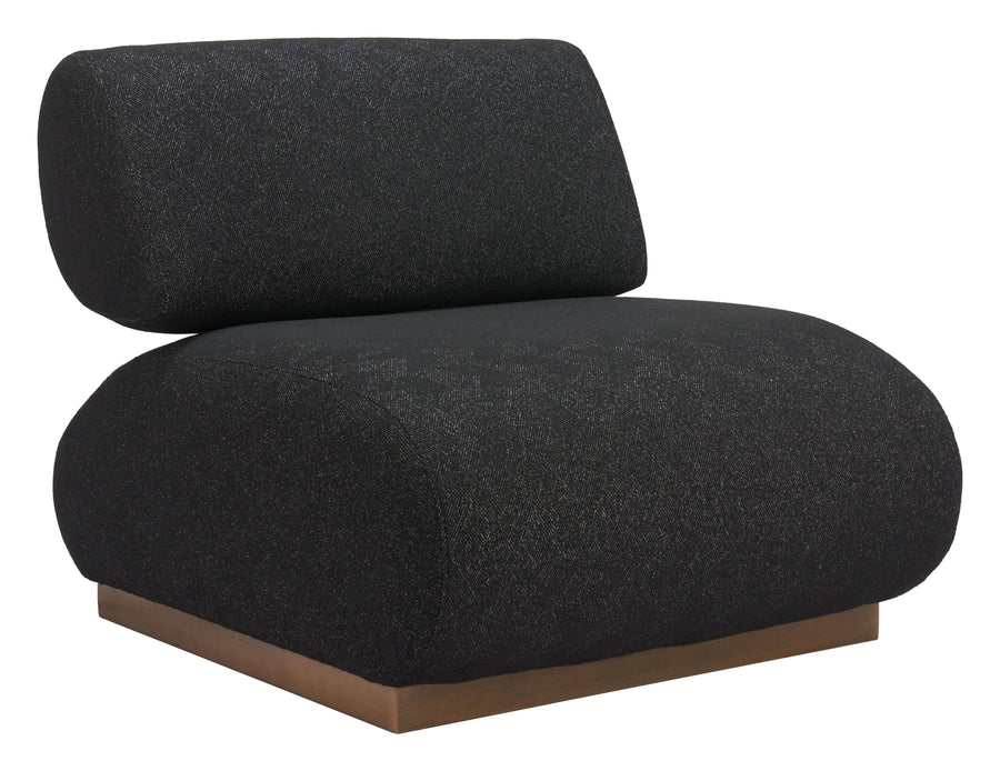 SwayLiving Barsa Accent Chair Black ACCENT + LOUNGE CHAIRS