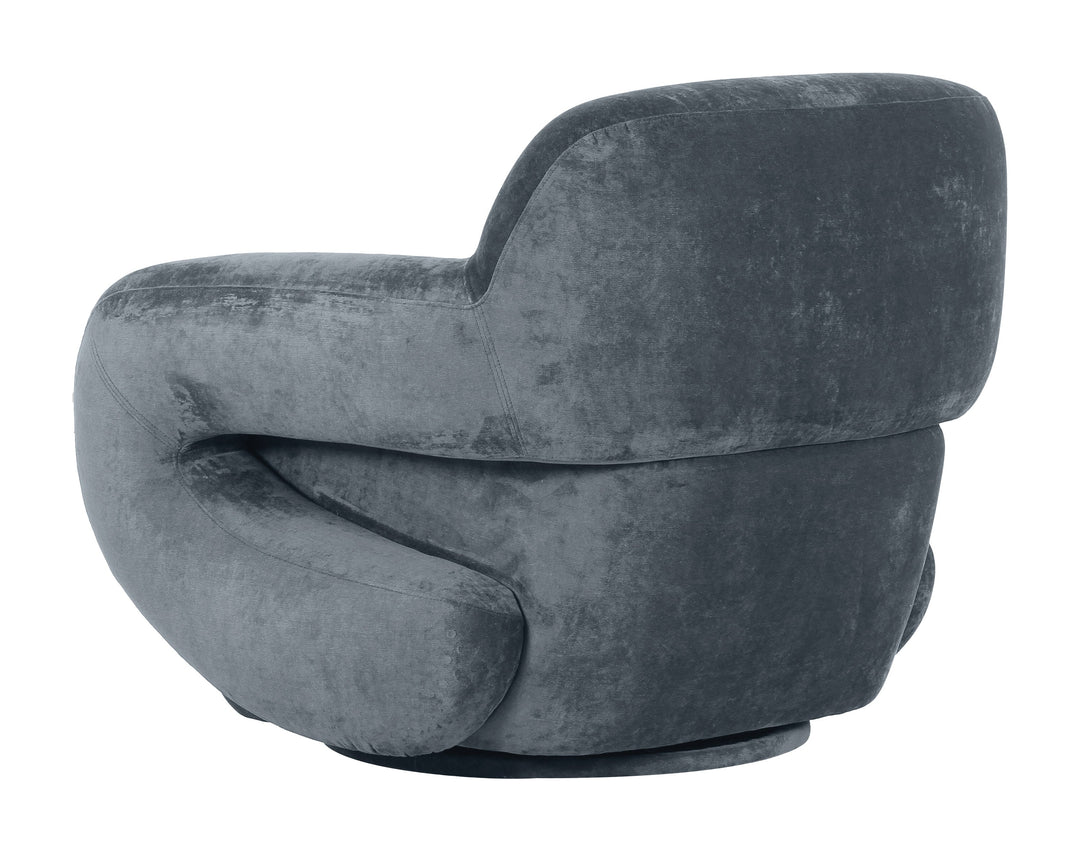 Boble Swivel Chair Storm Gray