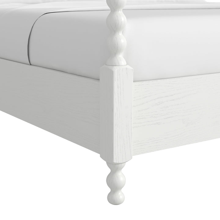 Haven KG Uph Canopy Poster Bed