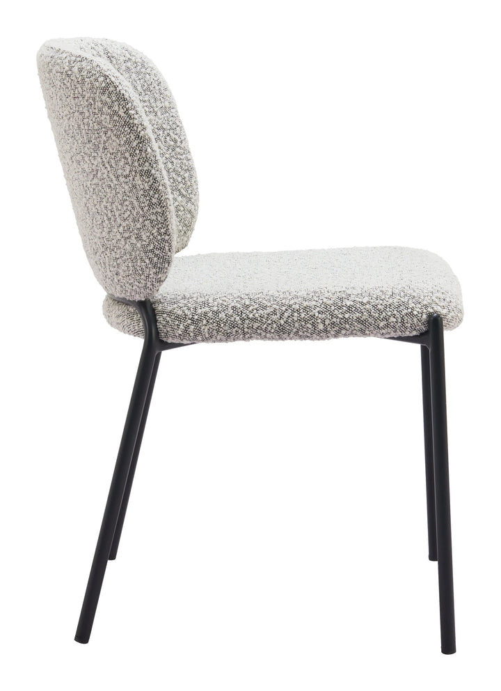 SwayLiving Plat Dining Chair (Set of 2) Gray DINING CHAIRS