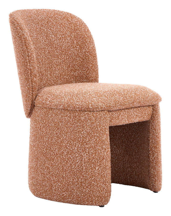 Citrine Dining Chair (Set of 2) Biscuit Brown