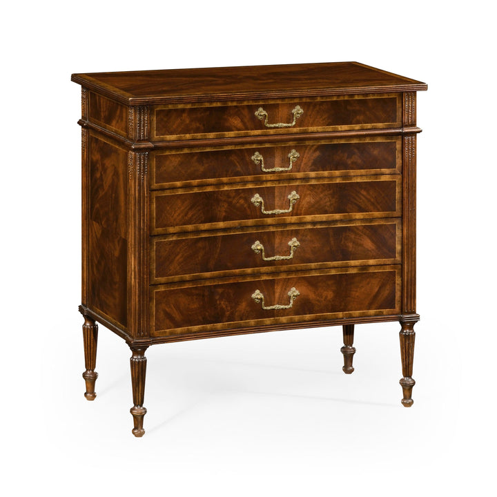 SwayLiving Buckingham Mahogany Chest of Drawers SIDEBOARDS + CREDENZAS
