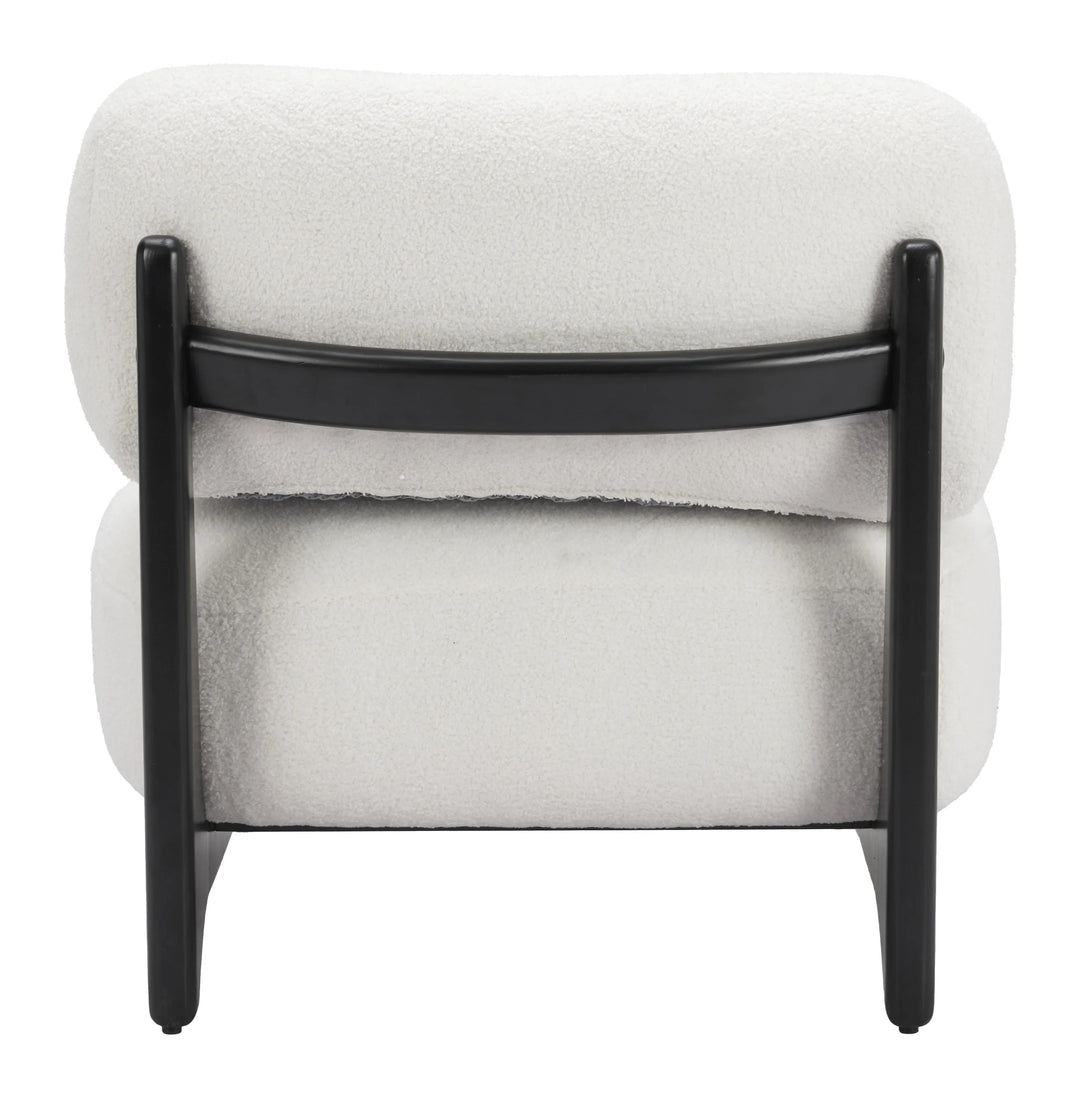 SwayLiving Bombo Accent Chair White ACCENT + LOUNGE CHAIRS