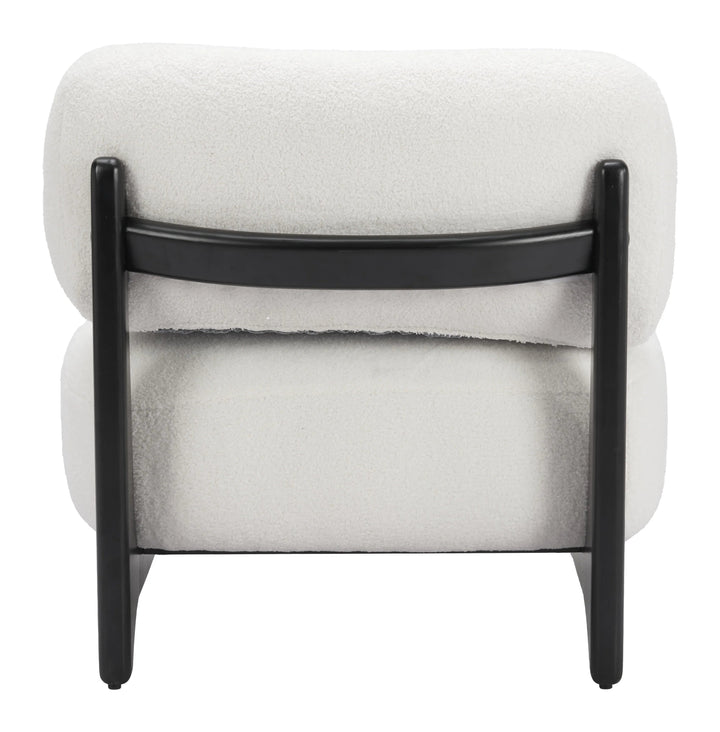 SwayLiving Bombo Accent Chair White ACCENT + LOUNGE CHAIRS