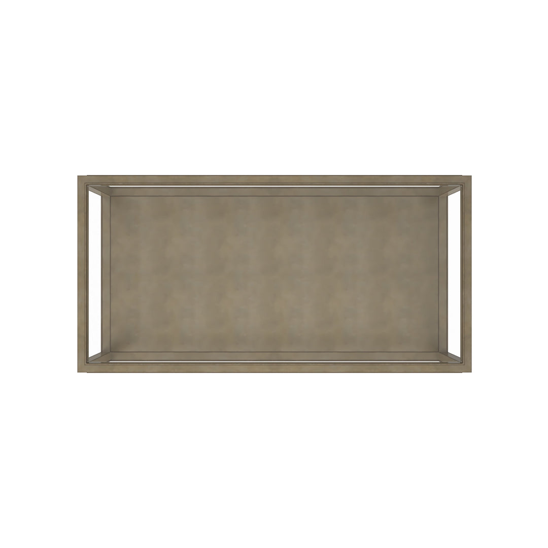 Glaze Rec Cktl Table-Quartz