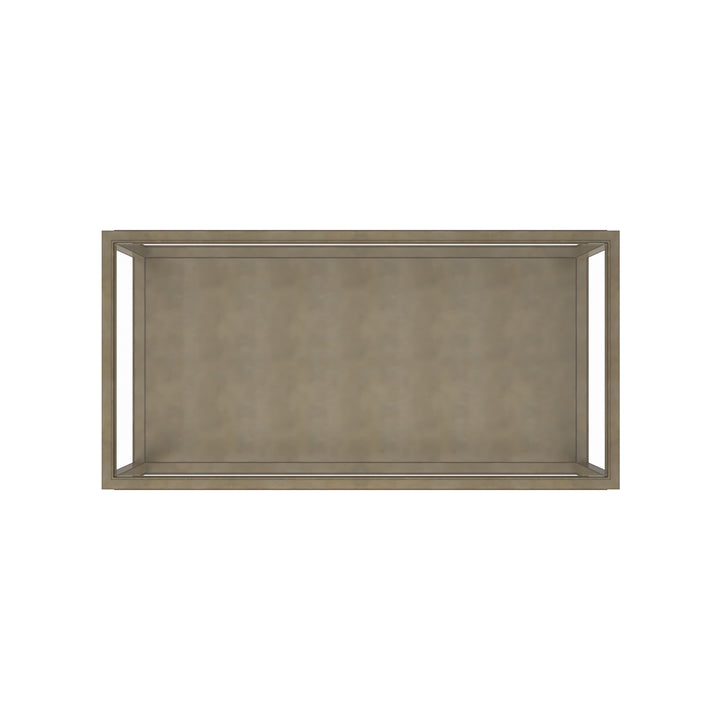 Glaze Rec Cktl Table-Quartz