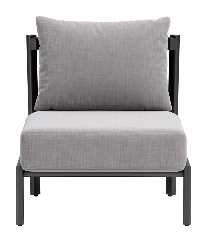 SwayLiving Horizon Accent Chair Gray OUTDOOR CHAISE LOUNGES