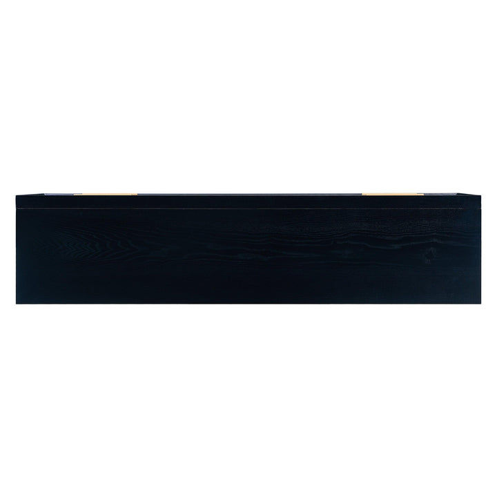 SwayLiving Malone Black Entertainment Console CONSOLE TABLES