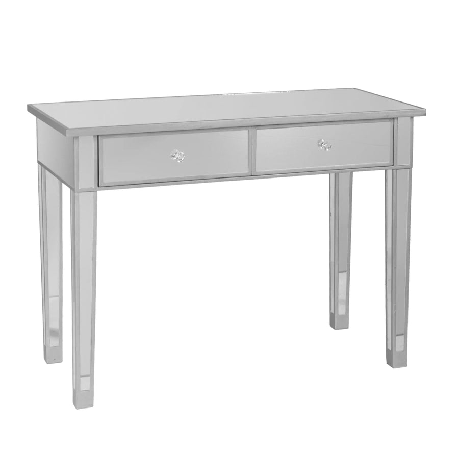 SwayLiving Mirage Mirrored 2-Drawer Console Table CONSOLE TABLES