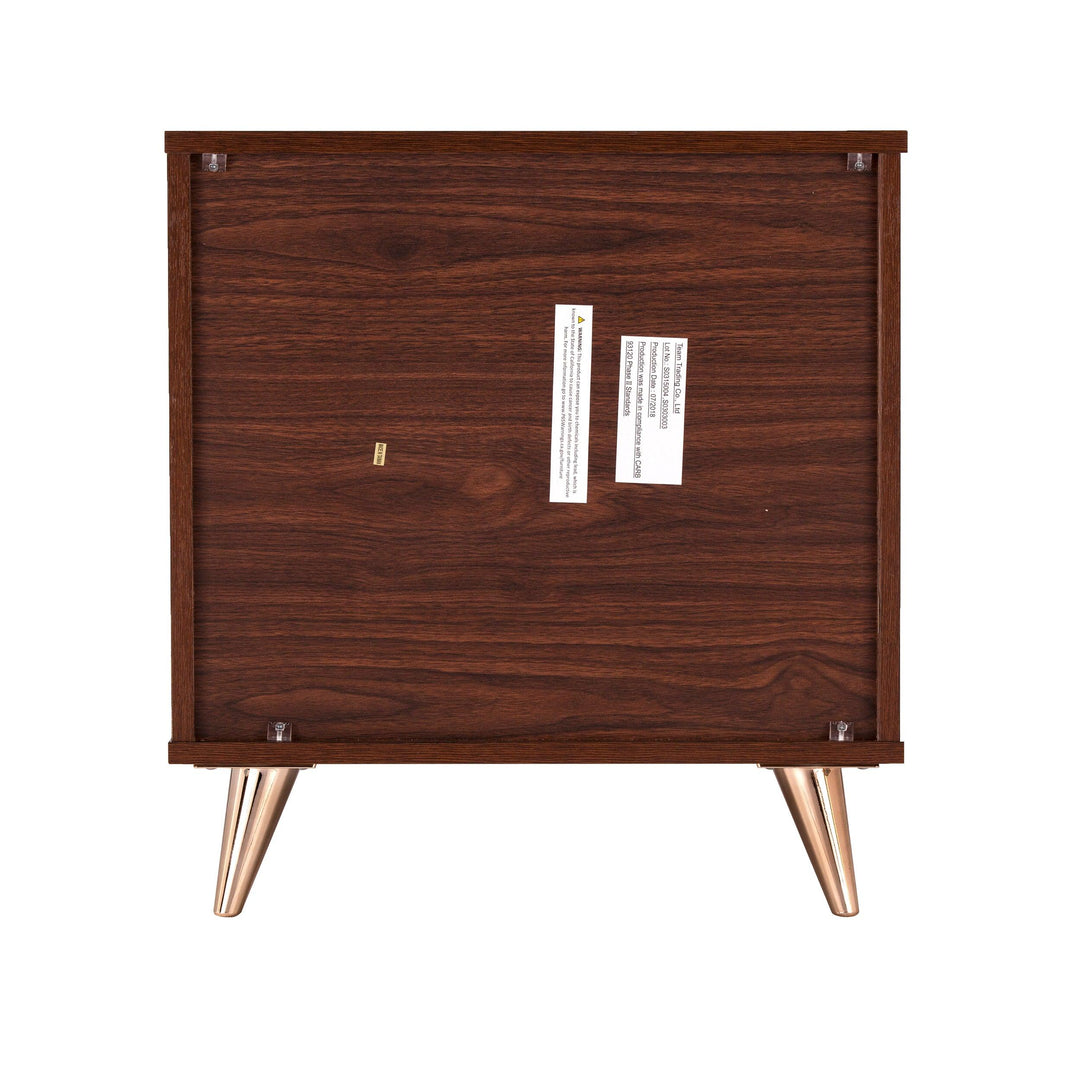 SwayLiving Oren Modern Bedside Table w/ Drawers NIGHTSTANDS