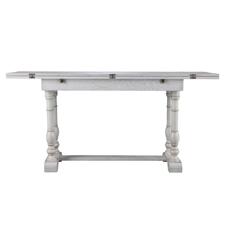 SwayLiving Edenderry Farmhouse Folding Trestle Console to Dining Table DINING TABLES