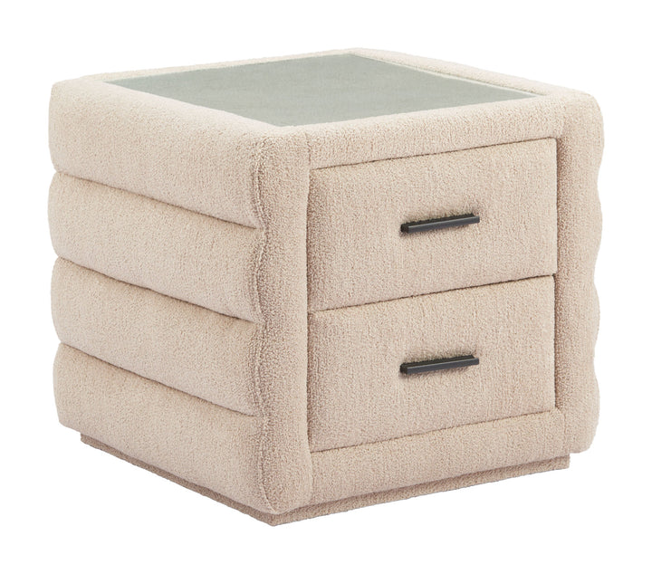 Soffice Nightstand Beige