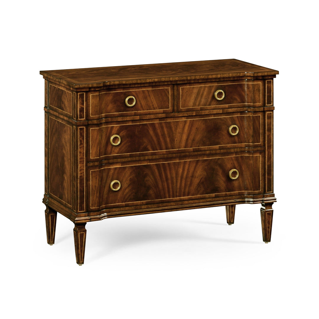 SwayLiving Versailles Regency Mahogany Chest of Drawers SIDEBOARDS + CREDENZAS