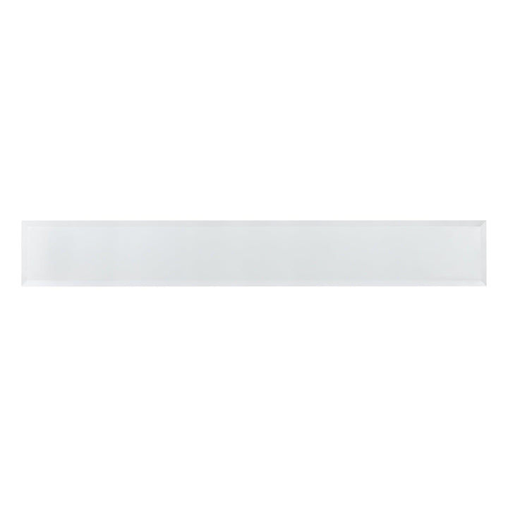 SwayLiving Darrin Narrow Long Console Table w/ Mirrored Top – Gunmetal Gray CONSOLE TABLES