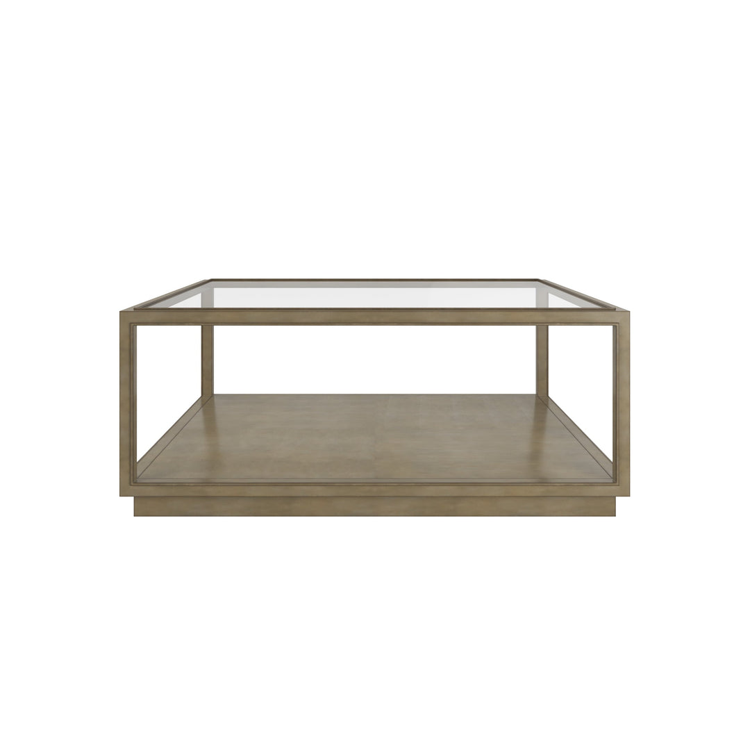 Glaze Sq Cktl Table-Quartz