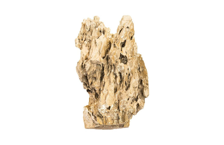 SwayLiving Stalagmite Wall Art Plated Brass, Set of 3,  Assorted Size and Shape WALL ACCENTS