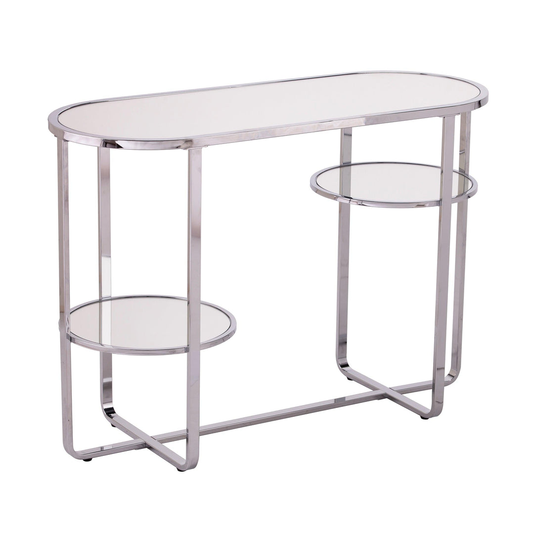 SwayLiving Maxina Mirrored Console Table w/ Storage CONSOLE TABLES