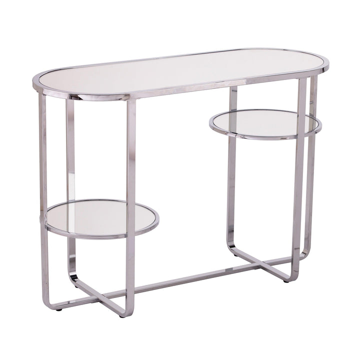 SwayLiving Maxina Mirrored Console Table w/ Storage CONSOLE TABLES