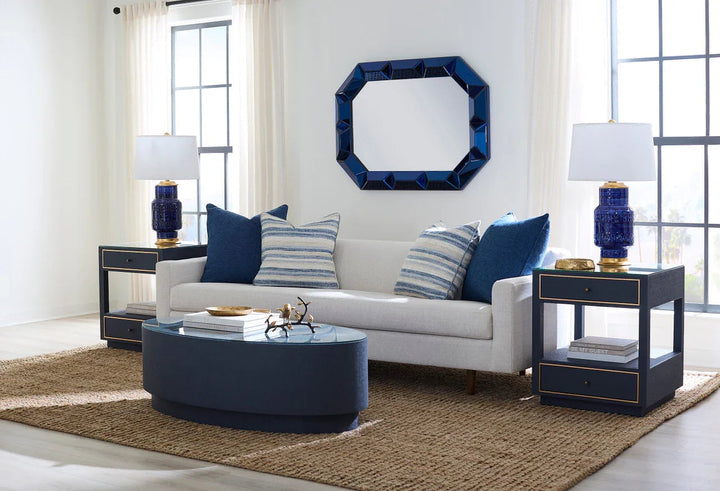 SwayLiving Carmen 2-Drawer Side Table ACCENT TABLES