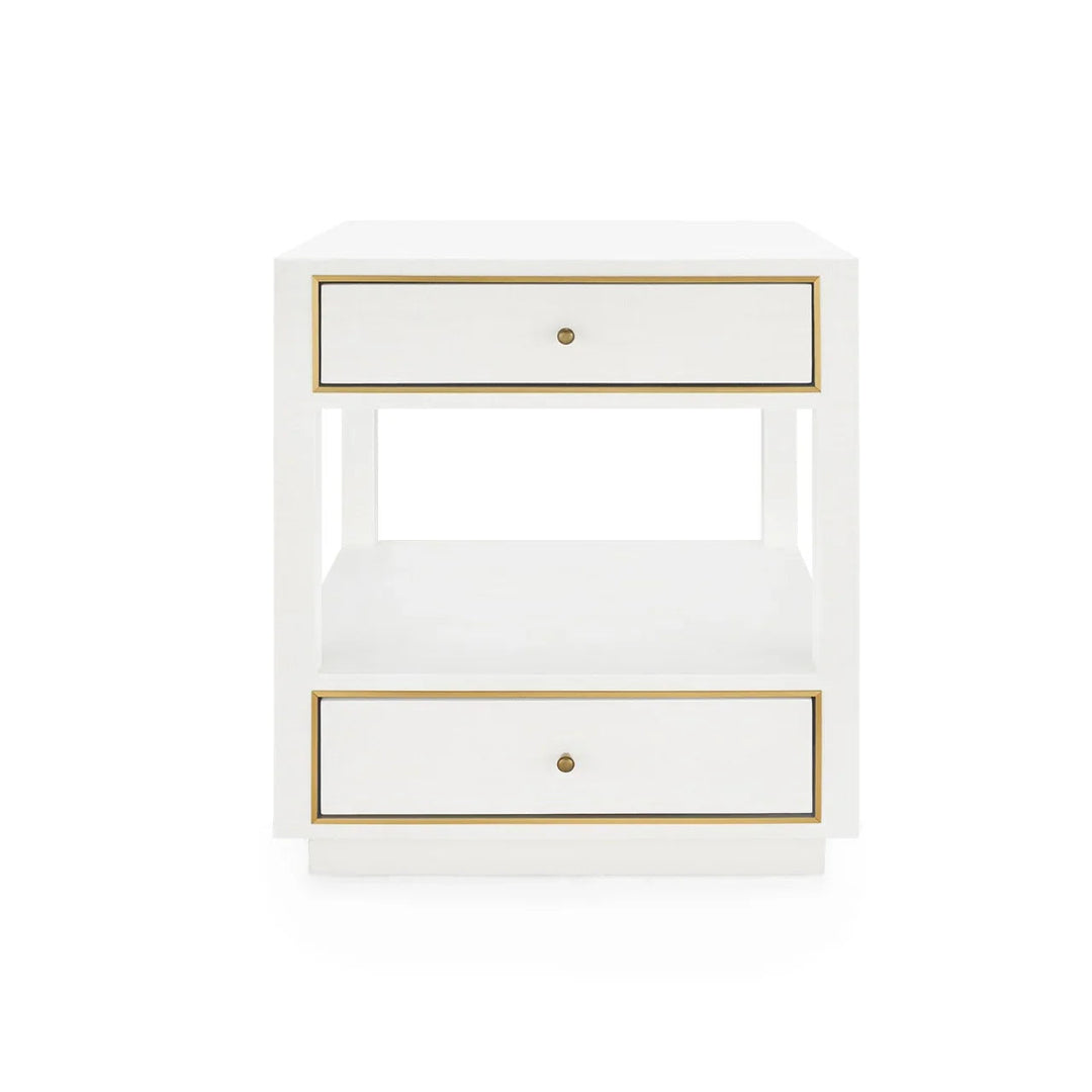 SwayLiving Carmen 2-Drawer Side Table ACCENT TABLES