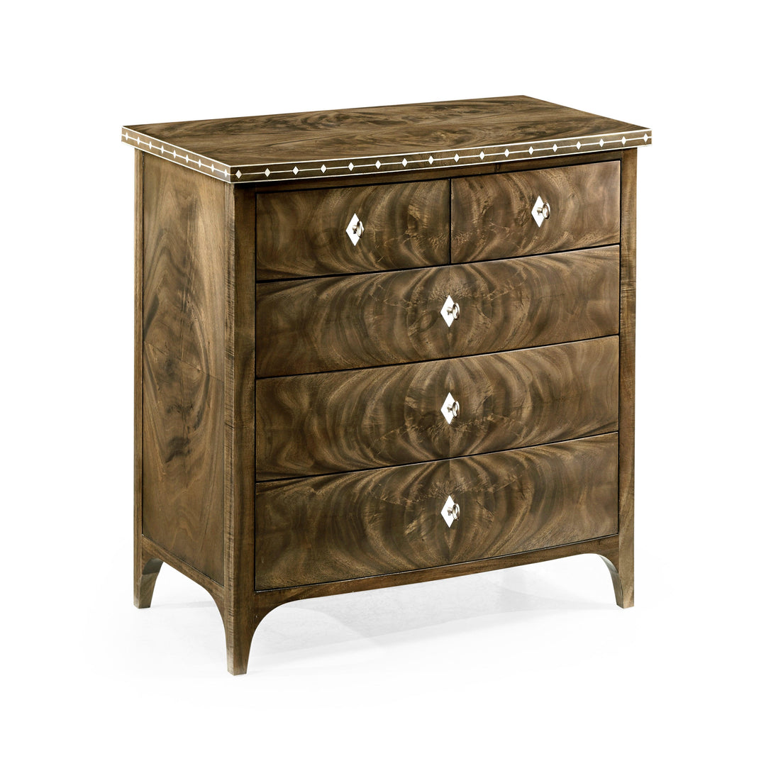SwayLiving Buckingham Bleached Mahogany Chest of Drawers SIDEBOARDS + CREDENZAS