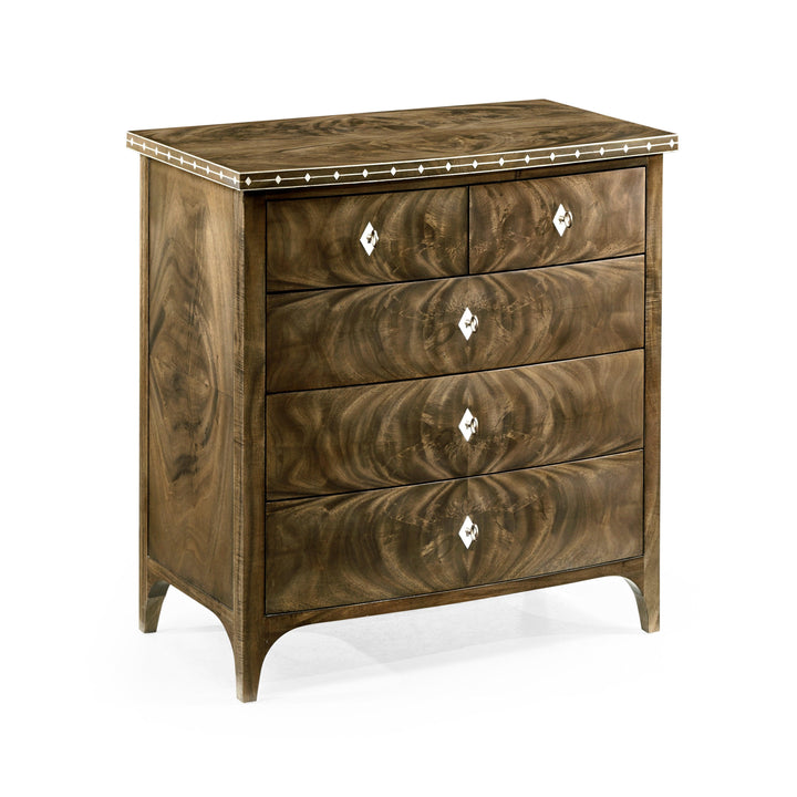 SwayLiving Buckingham Bleached Mahogany Chest of Drawers SIDEBOARDS + CREDENZAS