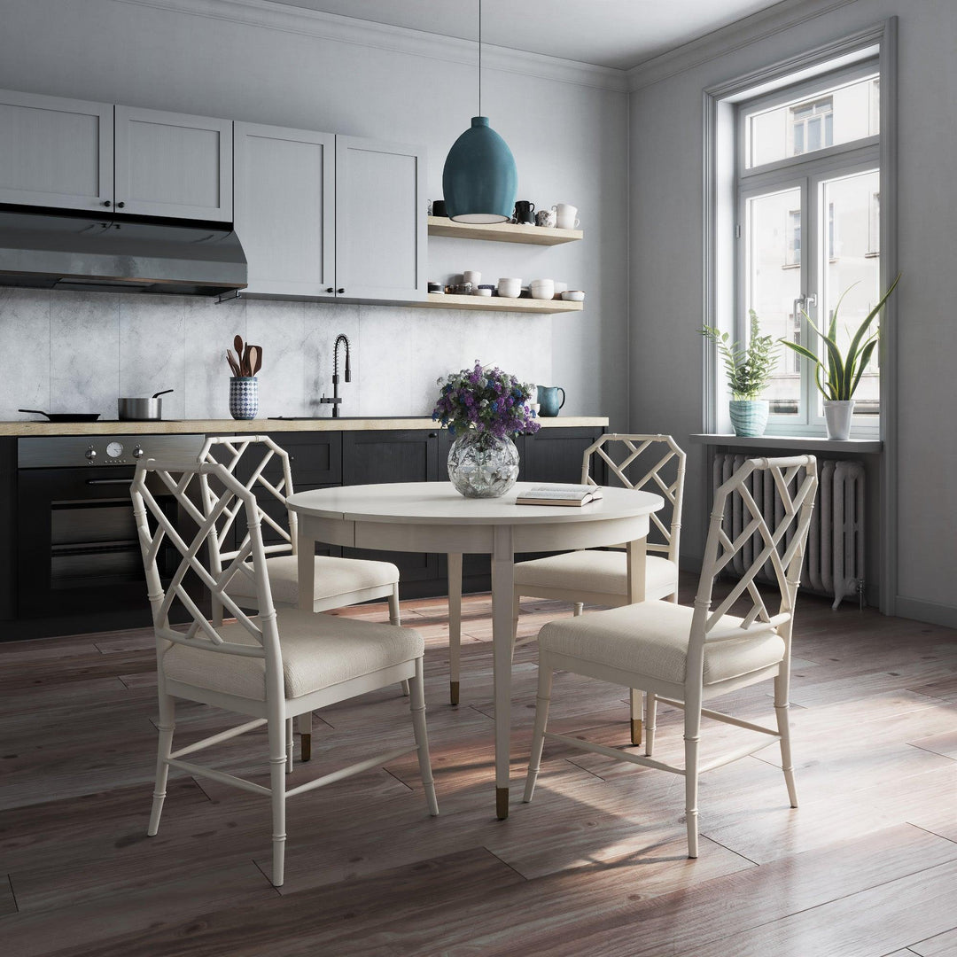 SwayLiving Timeless Synodic Swedish Dining Table in London Mist DINING TABLES