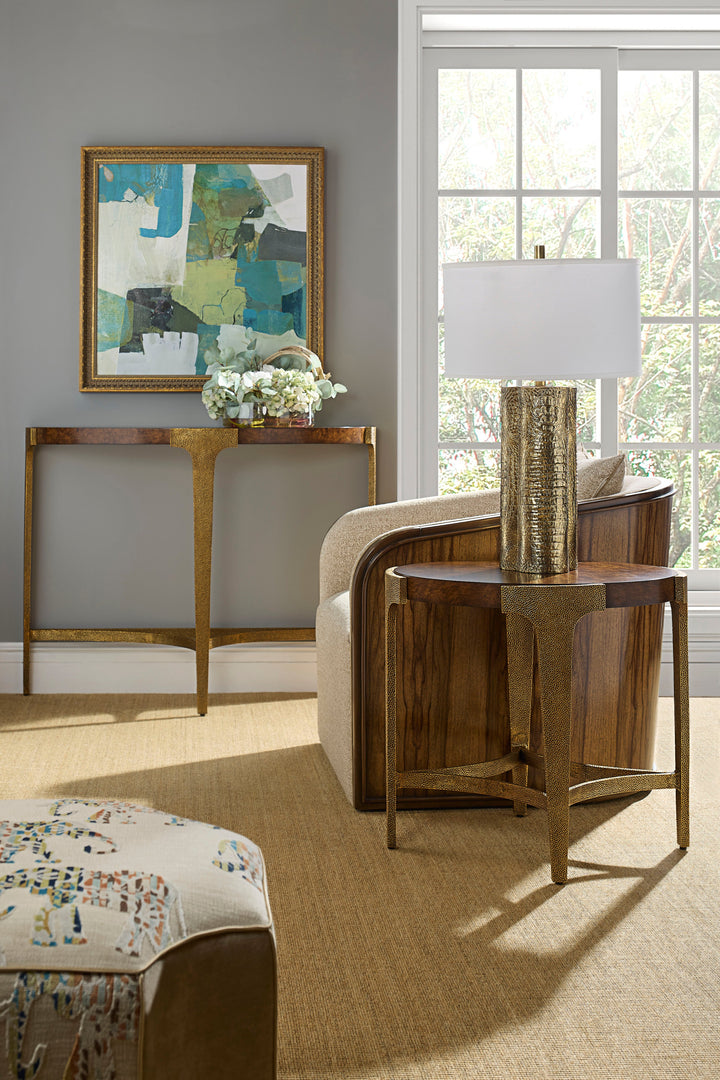 Cirro Table Lamp, Brass