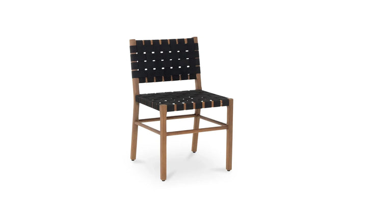 SwayLiving - Mira Outdoor Dining Chair Black - Set of 2 - CV-1026-02 | SwayLiving