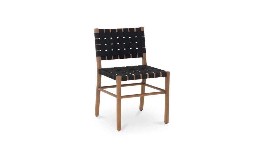 Mira Outdoor Dining Chair Black - SwayLiving