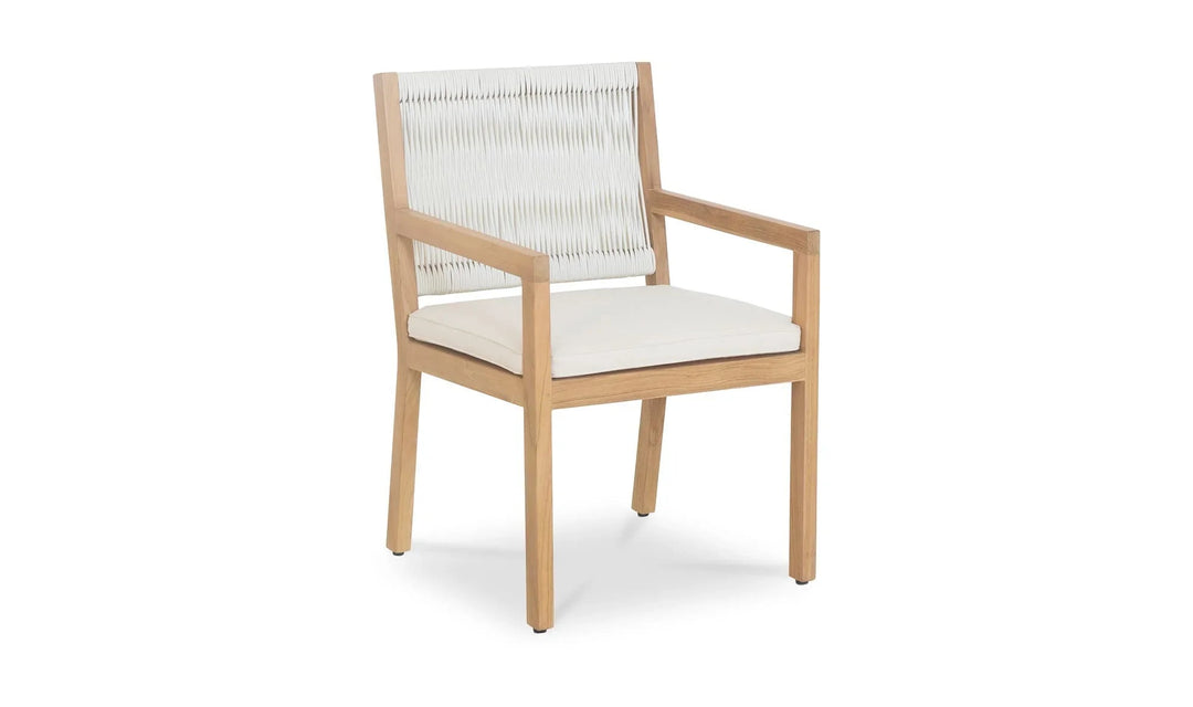 Luce Outdoor Dining Chair Natural - SwayLiving