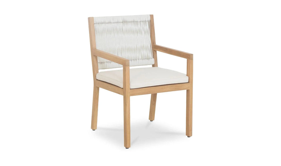 Luce Outdoor Dining Chair Natural - SwayLiving