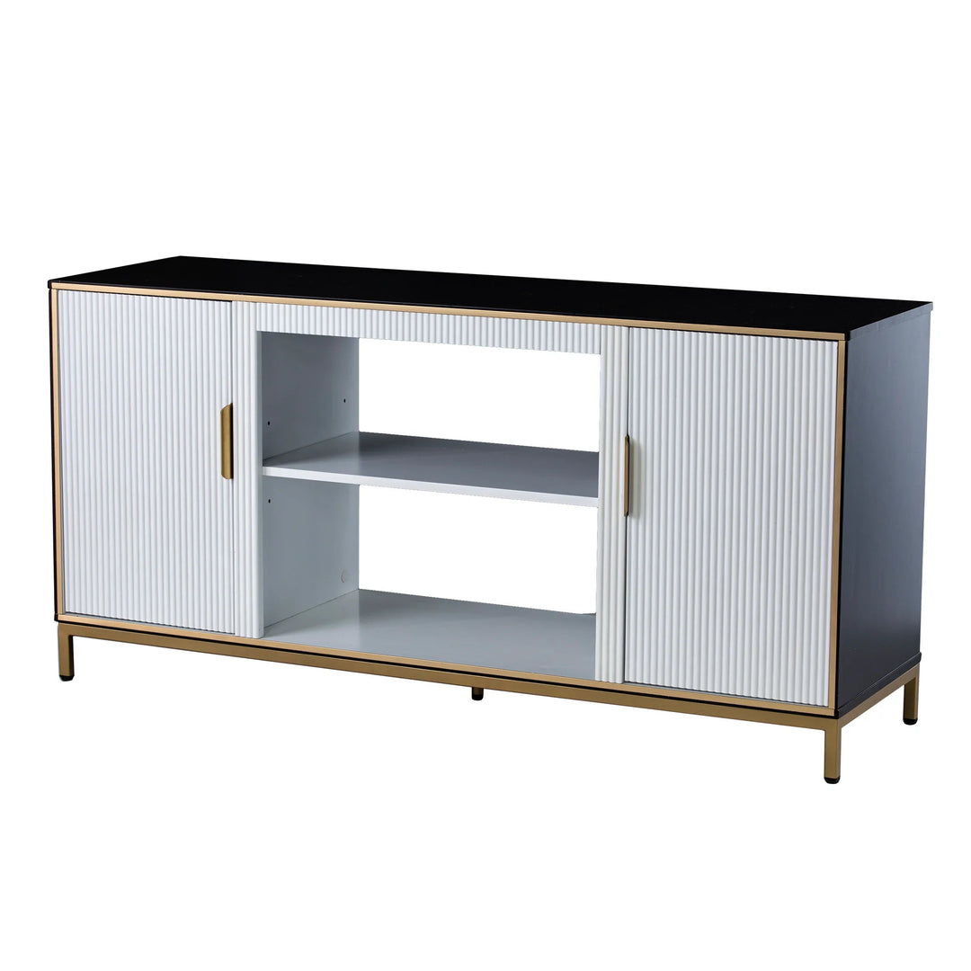 SwayLiving Daltaire Media Console w/ Storage MEDIA + TV STANDS