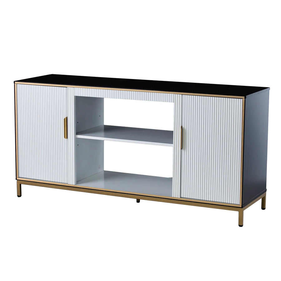 SwayLiving Daltaire Media Console w/ Storage MEDIA + TV STANDS