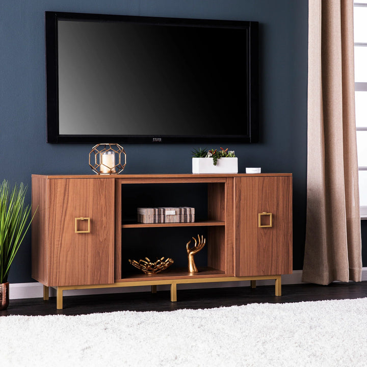 SwayLiving Yorkville Media Console w/ Storage MEDIA + TV STANDS