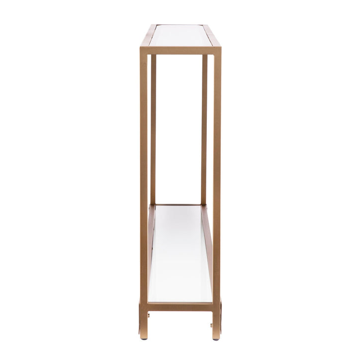 SwayLiving Bergen Narrow Console Table - Gold CONSOLE TABLES