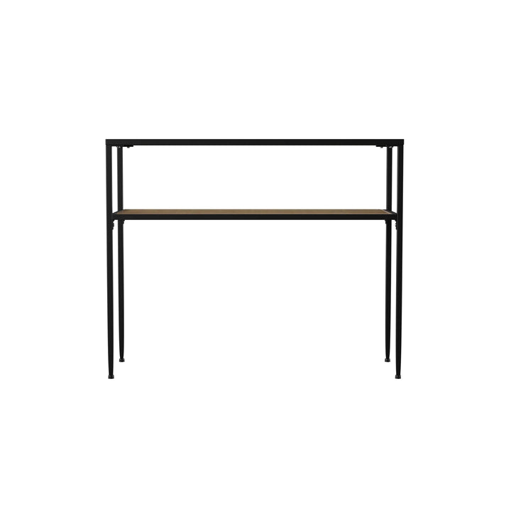 SwayLiving Bladeston Glass-Top Console Table CONSOLE TABLES
