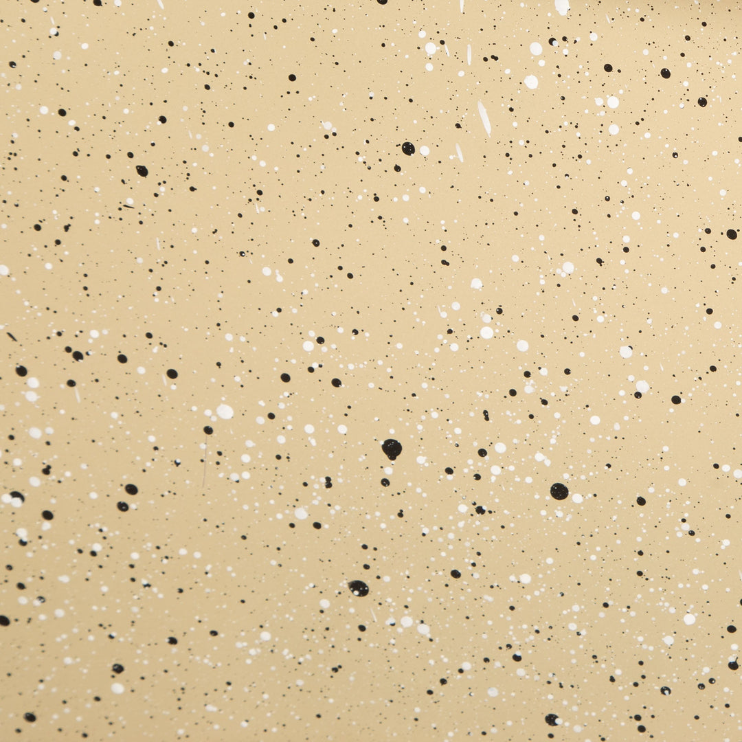 Osam Side Table Gold & Beige