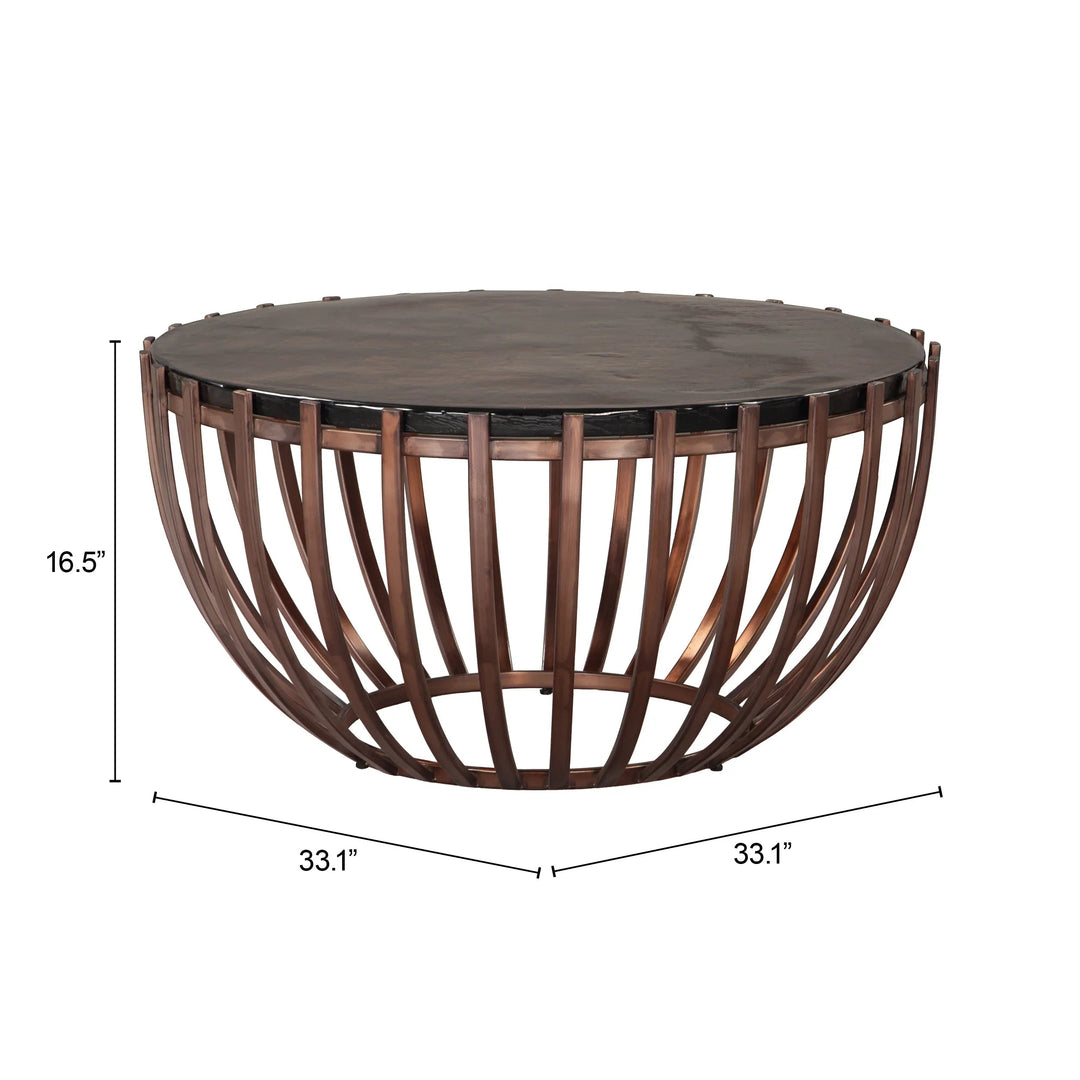 SwayLiving Kafig Coffee Table Bronze COFFEE TABLES