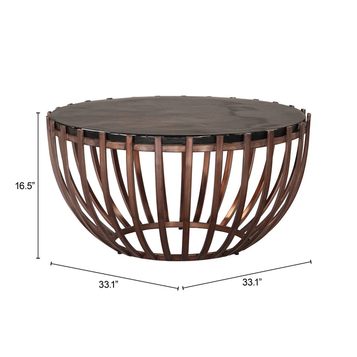SwayLiving Kafig Coffee Table Bronze COFFEE TABLES