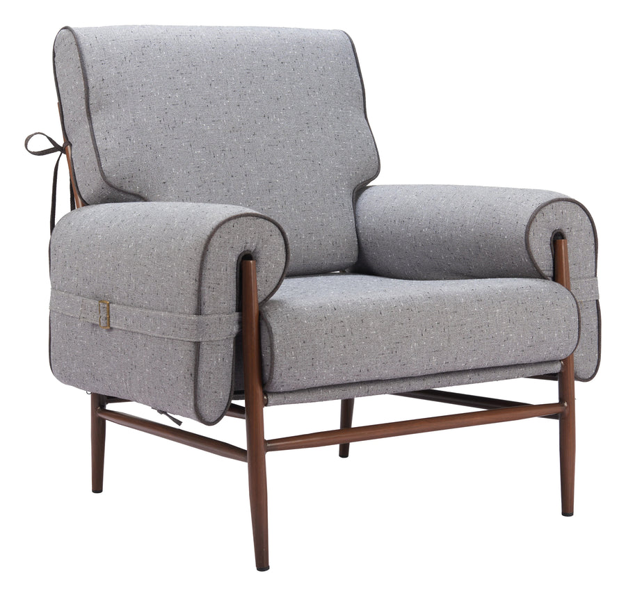 SwayLiving Klem Accent Chair Gray ACCENT + LOUNGE CHAIRS